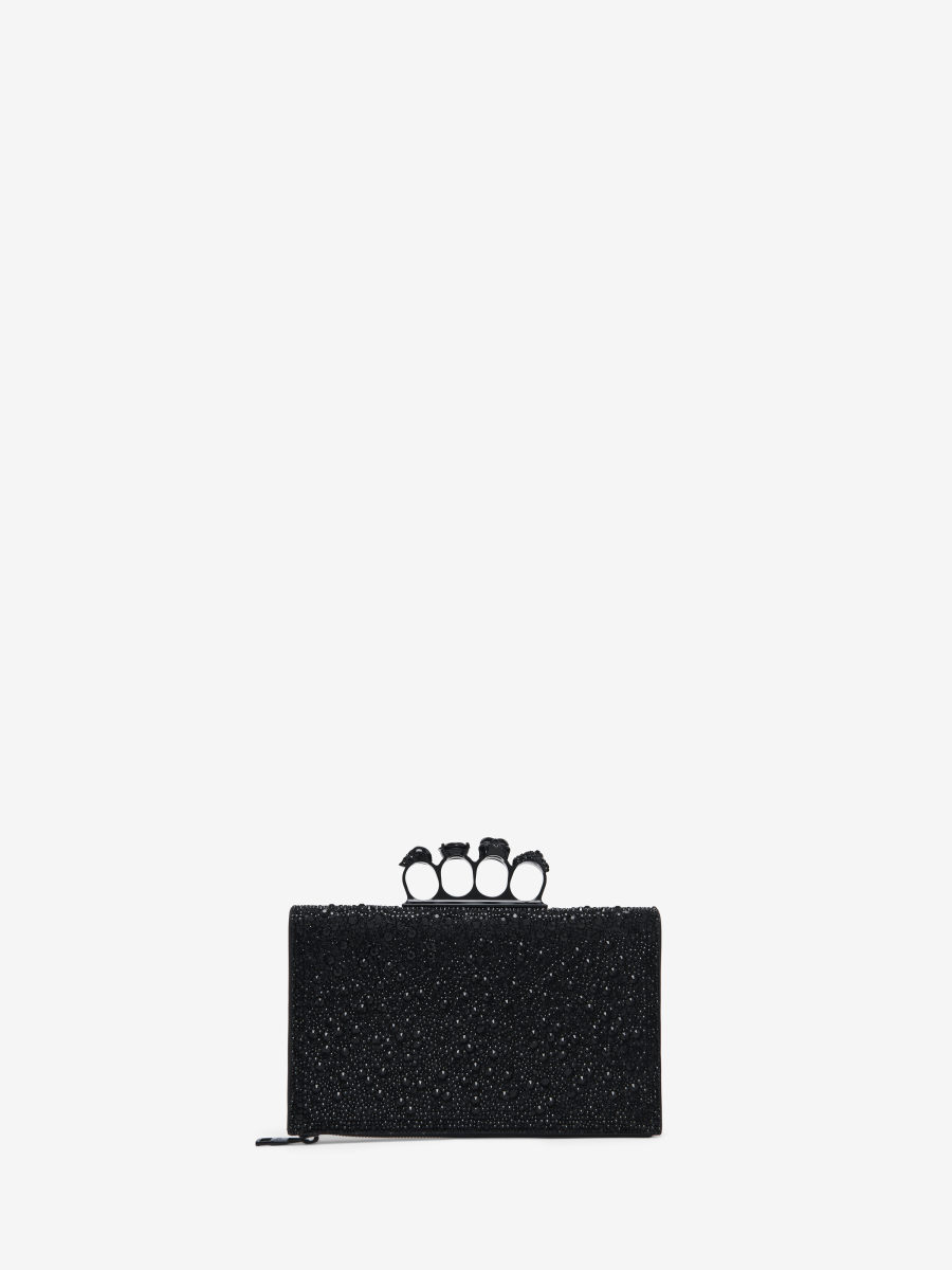 ALEXANDER MCQUEEN - Knuckle Flat Pouch - Item 8507311AAVO1000